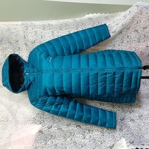 Gorgeous NWOT Teal Columbia Women's Hooded Puffer Coat XL